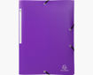 Picture of EXACOMPTA A4 3 FLAP FOLDERS ELASTIC STRAPS